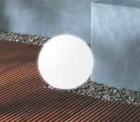 Dehner Solar Gömb Lámpa, Ø 30 cm, Valódi Üveg Hatású, Átlátszó, Kültéri Napelemes Dekoráció 2