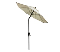 Umbrelă de soare Dehner Vido, Ø 150 cm, aluminiu/poliester, crem, dimensiune mică 2
