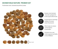 Set de mostre hrană uscată pentru câini adulți Dehner Wild Nature, arome mixte, 6 x 1 kg (6 kg) 2