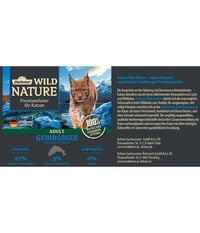 Set degustare hrană umedă pentru pisici Dehner Wild Nature, fără cereale, pentru pisici adulte, pește, vânat, pasăre, iepure, 8 x 400 g conserve (3,2 kg) 2