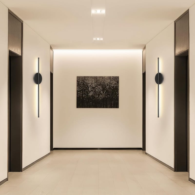 Dehobo LED fali lámpa távirányítóval, 60 cm, dimmer, 3 színhőmérséklet, vezeték nélküli