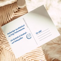 Sada pohľadníc „Deine Wörter“ – 5 letných pohľadníc, originálny suvenír a kreatívny tip na darček – formát DIN A6 5