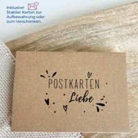Sada pohľadníc „Deine Wörter“ – 5 letných pohľadníc, originálny suvenír a kreatívny tip na darček – formát DIN A6 6