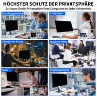 DEJIMAX 24 Inch Monitor Adatvédelmi Fólia Kékfény Szűrővel 7