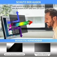 DEJIMAX 24 Inch Monitor Adatvédelmi Fólia Kékfény Szűrővel 6
