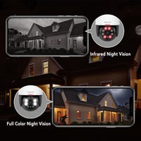 DEKCO 2K WiFi Biztonsági Kamera Kültéri, 350° Forgatható, Éjszakai Látás, Automatikus Követés - 1 piece (pack of 1) 6