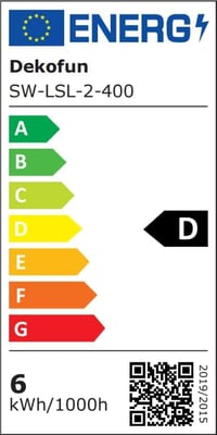Dekofun 100 LED-es tündérfény 1m, 8 üzemmód, időzítő, vízálló kültéri dekoráció 9