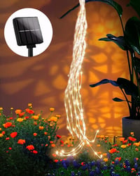 Dekofun Napelemes Tündérfények Kültéri 200 LED 8 Módú Vízálló Kerti Dekoráció 1