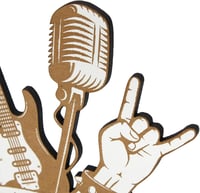 Dekolando Fém Szikla Pénzajándék Születésnapi Rock Rajongóknak - Heavy Birthday 4