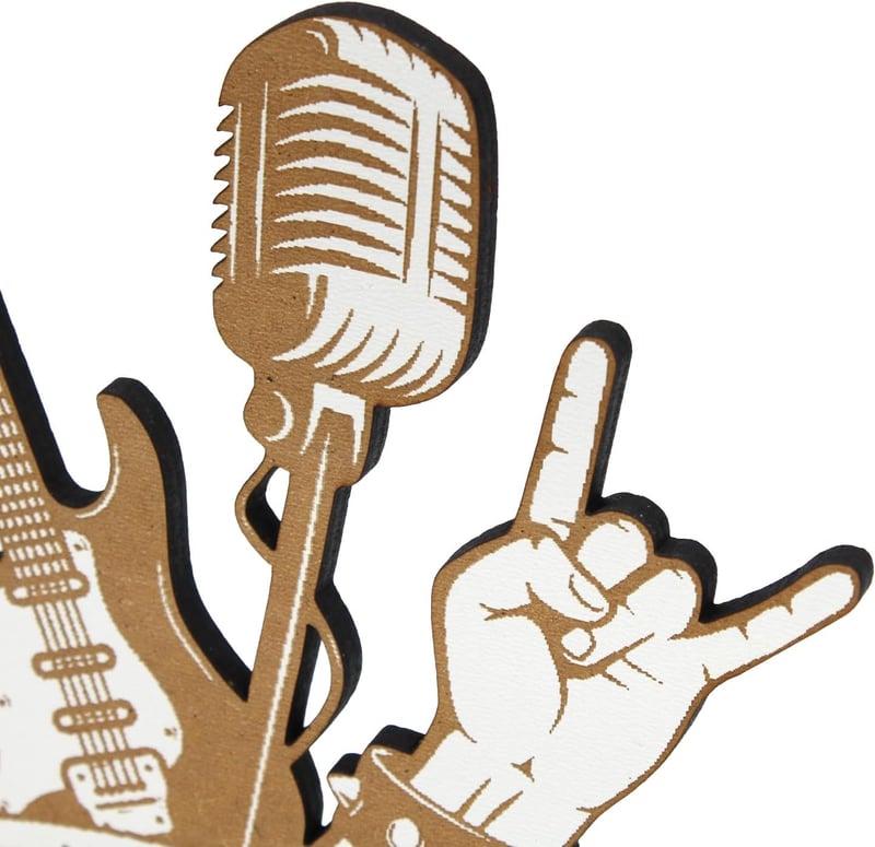 Dekolando Fém Szikla Pénzajándék Születésnapi Rock Rajongóknak - Heavy Birthday