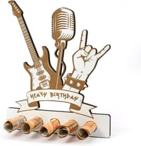 Dekolando Fém Szikla Pénzajándék Születésnapi Rock Rajongóknak - Heavy Birthday 1