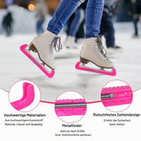 Protecții pentru lame de patine DELAESI, ajustabile cu arc, pentru patinaj artistic, începând de la mărimea 37 3