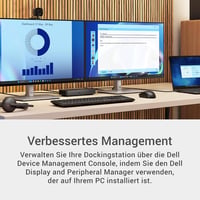 Dell Pro Dock WD25 USB-C dokkoló 100W töltéssel, 4 kijelző, DP 1.4, HDMI 2.1 - Pro Dock - WD25 3