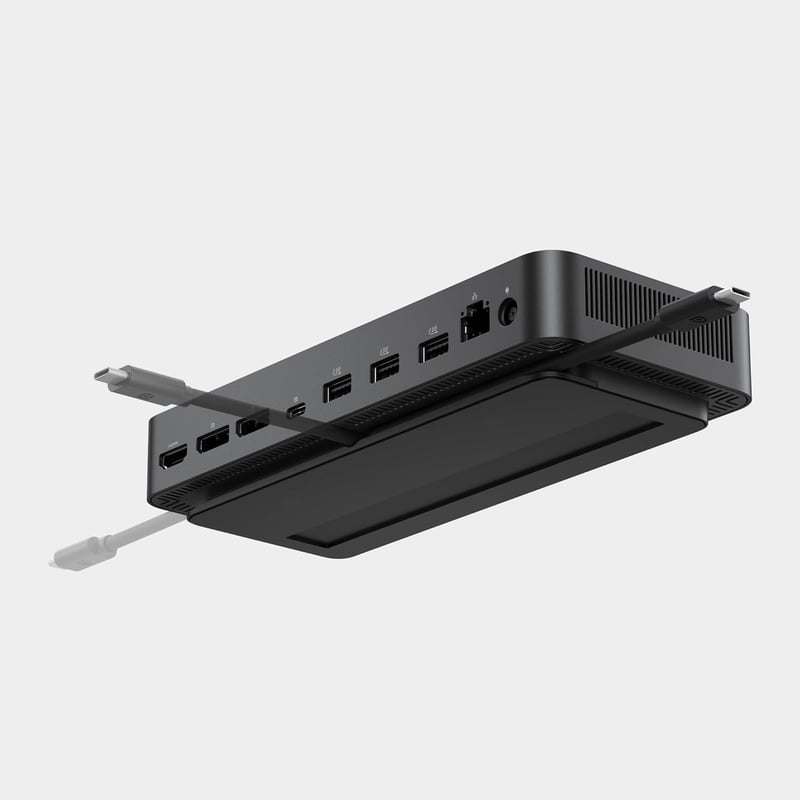 Dell Pro Dock WD25 USB-C dokkoló 100W töltéssel, 4 kijelző, DP 1.4, HDMI 2.1 - Pro Dock - WD25