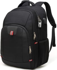 Della Gao Vízálló Laptop Hátizsák USB Töltőporttal - Unisex Üzleti és Iskolai Táska Utazáshoz, Munkához, Férfiaknak és Nőknek 1