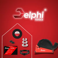 DELPHI Porelszívó Burkolat Sarokcsiszolóhoz 115/125 mm - Állítható Vágásmélység, Fém Konstrukció, Adapter Készlettel 2