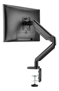 Suport de birou pentru monitor plat de 32 inchi Deltaco ARM-0350 cu clemă și șurub, negru 7