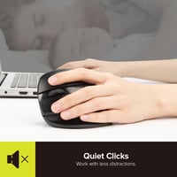 DELUX M618MINI bal kezes ergonomikus vezeték nélküli egér, függőleges, csendes, 4000 DPI 5