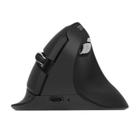 DeLUX M618MINI Ergonomická Bezdrôtová Myš - Nabíjateľná Vertikálna Myš pre Malé Ruky, 6 Tlačidiel, 4000 DPI, Bluetooth 5.2/2.4G Duálny Režim 1