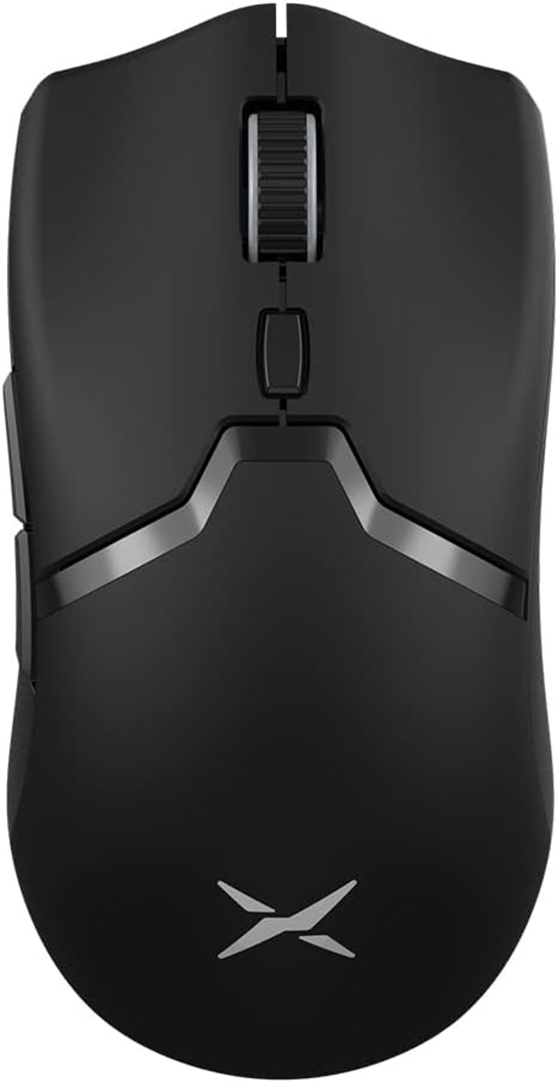 DELUX M800PRO Vezeték Nélküli Gaming Egér PAW3395 Szenzor 26000DPI Tri-Mode Huano Kapcsoló 80 Óra Akkumulátor Fekete