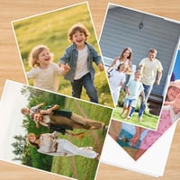 Lesklý fotopapier DenFatory A4 200g/m² 50 listov pre atramentové tlačiarne, vodoodolný, rýchloschnúci vysokolesklý fotopapier 4