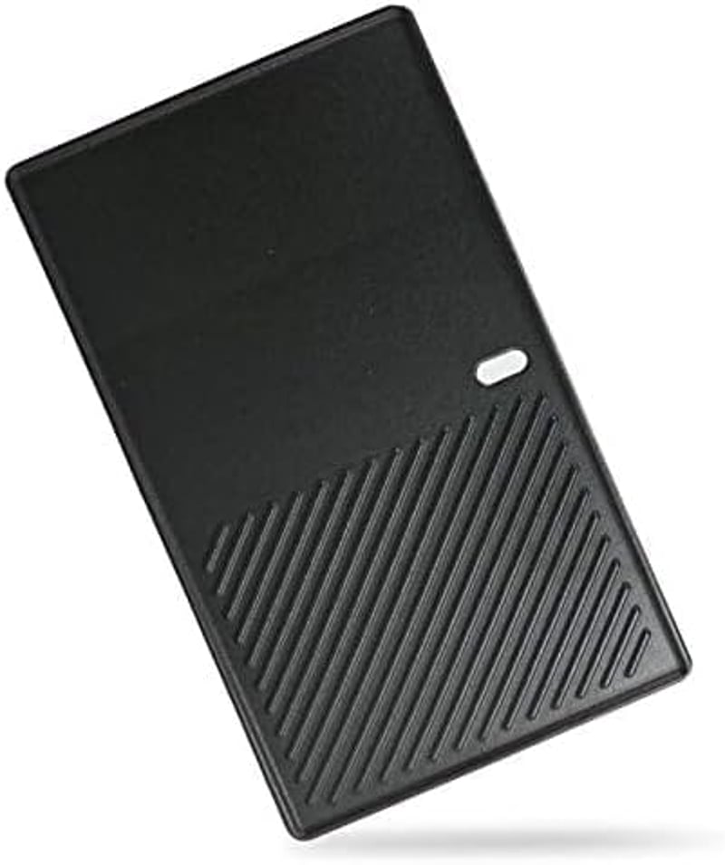 Denmay Öntöttvas Grillező Lap 44x30cm Weber Spirit E/S 310 320 330 Genesis Silver SmokeFire EX4 EX6 Kompatibilis