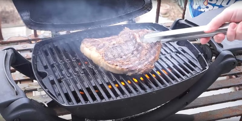 Denmay öntöttvas grillrács Weber Q300 Q320 Q3000 Q3200 gázgrillhez 2db