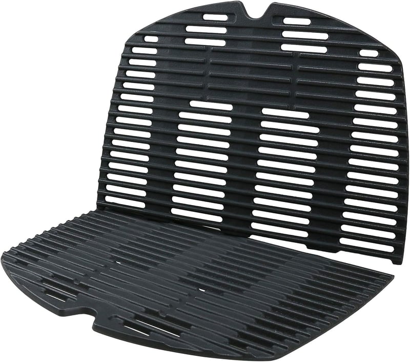 Denmay öntöttvas grillrács Weber Q300 Q320 Q3000 Q3200 gázgrillhez 2db