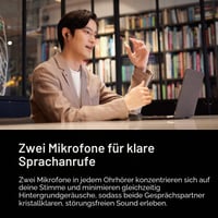 Bezdrôtové slúchadlá Denon AH-C840NCW True Wireless s aktívnym potlačením hluku, vodoodolné, krištáľovo čistá kvalita hovorov – čierne 8