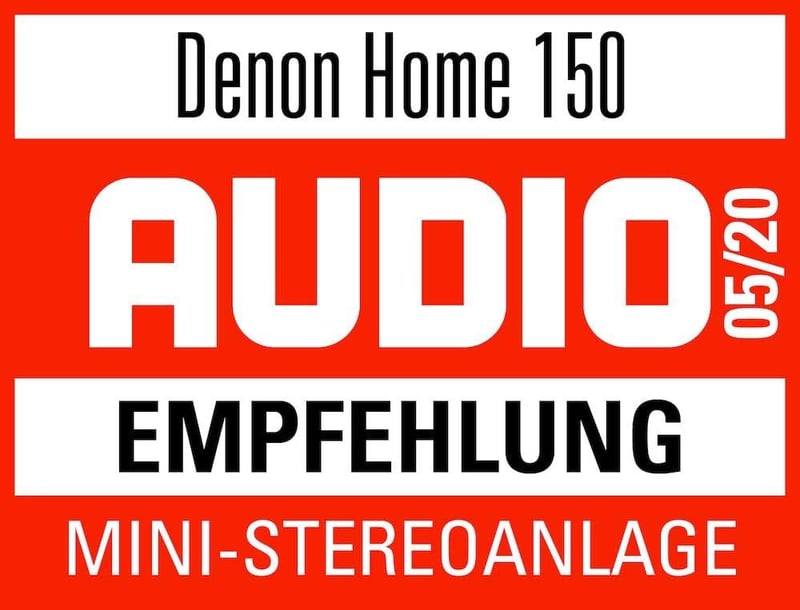 Denon Home 150 WiFi Multiroom HiFi Hangszóró HEOS Alexa Fehér - White, With Alexa