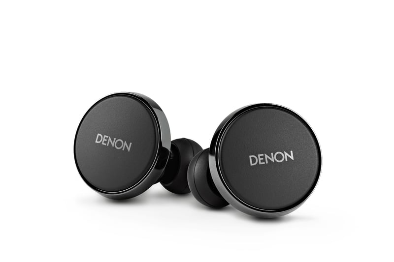 Bezdrôtové slúchadlá Denon PerL Pro True Wireless s adaptívnym potlačením hluku – čierne