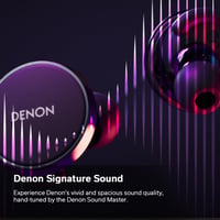 Bezdrôtové slúchadlá Denon PerL, personalizovaný zvuk, potlačenie hluku, vodoodolné, vstavaný mikrofón, dlhá výdrž batérie, biela 6