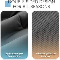 Deodar Hűtőpléd Nyári Könnyű Takaró Dupla Oldalas Waffle + Ice Silk 2