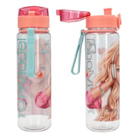 Sticlă de apă transparentă din Tritan Depesche TOPModel Music pentru fete - bidon din plastic fără BPA pentru școlărițe 2