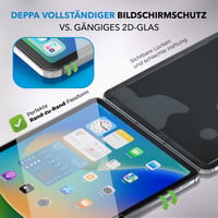 Ochranné tvrdené sklo na displej Deppa pre iPad Air 13" M4/M3/M2 (2026/2025/2024) – s jednoduchou inštalačnou súpravou, kompatibilné s Face ID a Apple Pencil, antireflexné 5