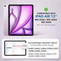 Ochranné tvrdené sklo na displej Deppa pre iPad Air 13" M4/M3/M2 (2026/2025/2024) – s jednoduchou inštalačnou súpravou, kompatibilné s Face ID a Apple Pencil, antireflexné 2