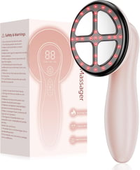 Depsoul Cellulit Masszírozó 4 Fejjel - Kézi Elektromos Masszázsgép Has, Derék, Kar, Láb és Fenék Kezelésére 1