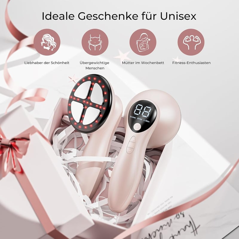 Depsoul Cellulit Masszírozó 4 Fejjel - Kézi Elektromos Masszázsgép Has, Derék, Kar, Láb és Fenék Kezelésére