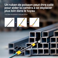 DEPSTECH 15m Tripla Lencsés Endoszkóp Kamera 5" IPS Kijelzővel - 1080P IP67 Vízálló Csővizsgáló Kamera  2
