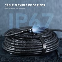 DEPSTECH 15m Tripla Lencsés Endoszkóp Kamera 5" IPS Kijelzővel - 1080P IP67 Vízálló Csővizsgáló Kamera  8