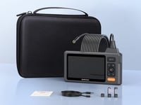 DEPSTECH Ipari Endoszkóp Kamera 5" IPS Kijelzővel - 1080P Felbontás, IP68 Vízálló, 5m Kábel, Cső és Fal Vizsgálathoz 2