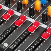 Depusheng DA12 DJ Keverőpult 12 Csatornás - Bluetooth, USB, XLR Mikrofon Bemenet, 48V Phantom, PC/MAC Kompatibilis, Fém Ház, RCA Be/Kimenet 5