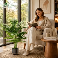 Umjetna biljka Monstera list 71 cm, dekoracija za dnevni boravak, kupaonicu i balkon, umjetna sobna biljka 7