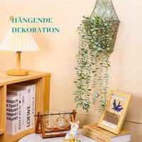 Plantă Artificială Der Rose Eucalipt în Ghiveci Negru Decor Boho pentru Sufragerie Plantă Decorativă pentru Casă 4