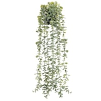 Plantă Artificială Der Rose Eucalipt în Ghiveci Negru Decor Boho pentru Sufragerie Plantă Decorativă pentru Casă 1