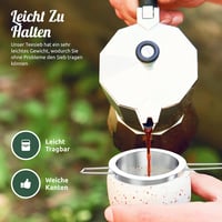 Der Traum Teaszűrő Szett - 2 db Rozsdamentes Acél Teatojás Fedéllel és Összecsukható Fogantyúval - Finom Szűrő Minden Csészéhez, Mosogatógép 7