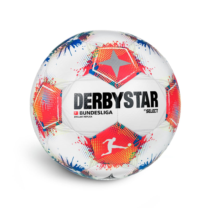 Futbalová lopta Derbystar Bundesliga Brilliant Replica – oficiálna replika lopty Bundesligy