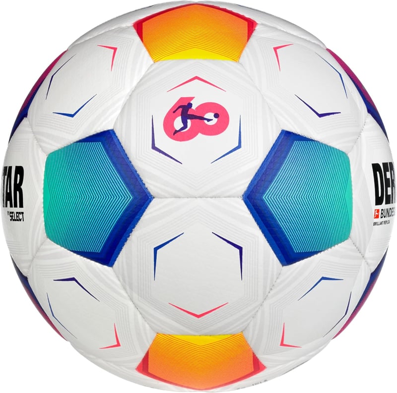Derbystar Bundesliga Brilliant Replica futball labda - 5, Multi-coloured