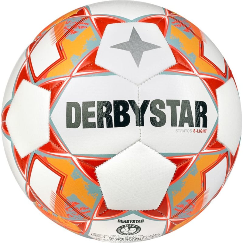 Mládežnícka futbalová lopta Derbystar Stratos S-Light v23 – veľkosť 4