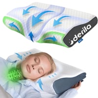 Vankúš na spanie Derila Memory Foam pre ľudí spiacich na boku, veľkosť King Size, ergonomický vankúš z pamäťovej peny 1